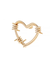 HEART MOTIF HOOP ピアス