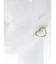 HEART MOTIF HOOP ピアス