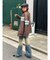 バイカーグラフィックオーバーサイズブルゾン