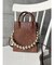 ボールチェーンモチーフスクエアショルダーBAG