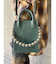 ボールチェーンモチーフスクエアショルダーBAG