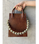 ボールチェーンモチーフスクエアショルダーBAG