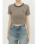 ボーダーコンパクトTシャツ