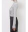 チョーカーリボン付リブトップス