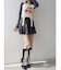 レザーライクプリーツミニスカート【セットアップ着用可能】