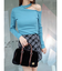 フェイクファーボストンBAG