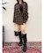 ラップチェックミニスカート【セットアップ着用可能】
