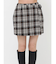 ラップチェックミニスカート【セットアップ着用可能】