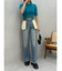 リバースワイドデニムパンツ