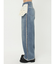リバースワイドデニムパンツ