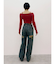 BACKスラッシュワイドデニムパンツ