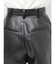 フェイクレザーハイウエストショートパンツ