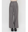 ハイウエストタックワイドパンツ【セットアップ着用可能】