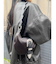バックルデザインナイロンショルダーBAG