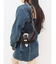 バックルデザインナイロンショルダーBAG
