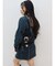 バックルデザインナイロンショルダーBAG