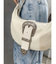 バックルデザインナイロンショルダーBAG