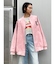 ローズグラフィックガーターデザイントップス