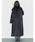 スタンドカラーロングコート