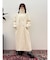 スタンドカラーロングコート