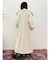 スタンドカラーロングコート