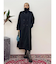 スタンドカラーロングコート