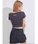 【メロクロコラボ】レースドッキングクロミTシャツ