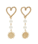 SUNNY MOTIF HEART CATCH ピアス
