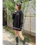 ケーブルSUNNYハーフジップニットトップス