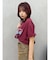フロントリボングラフィックBIG Tシャツ