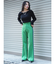 【WEB限定】バックオープンリブトップス
