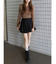 【WEB限定】バックオープンリブトップス