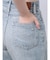 ダメージワイドデニムパンツ