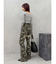 ダメージフレアパンツ