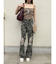 ダメージフレアパンツ
