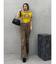 ダメージフレアパンツ