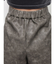 フェイクレザーショートパンツ