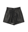 フェイクレザーショートパンツ