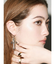 CROSS CHAIN ピアス