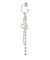 CROSS CHAIN ピアス