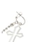 CROSS CHAIN ピアス