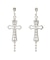 CROSS CHAIN ピアス