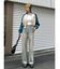 エンブロイダリーサテンブルゾン