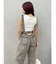 2WAYサロペットワイドデニムパンツ