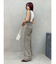 2WAYサロペットワイドデニムパンツ