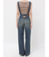 2WAYサロペットワイドデニムパンツ