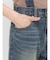 2WAYサロペットワイドデニムパンツ