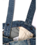 2WAYサロペットワイドデニムパンツ
