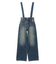 2WAYサロペットワイドデニムパンツ