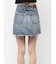 ワンポイントスタッズデニムミニスカート【セットアップ着用可能】